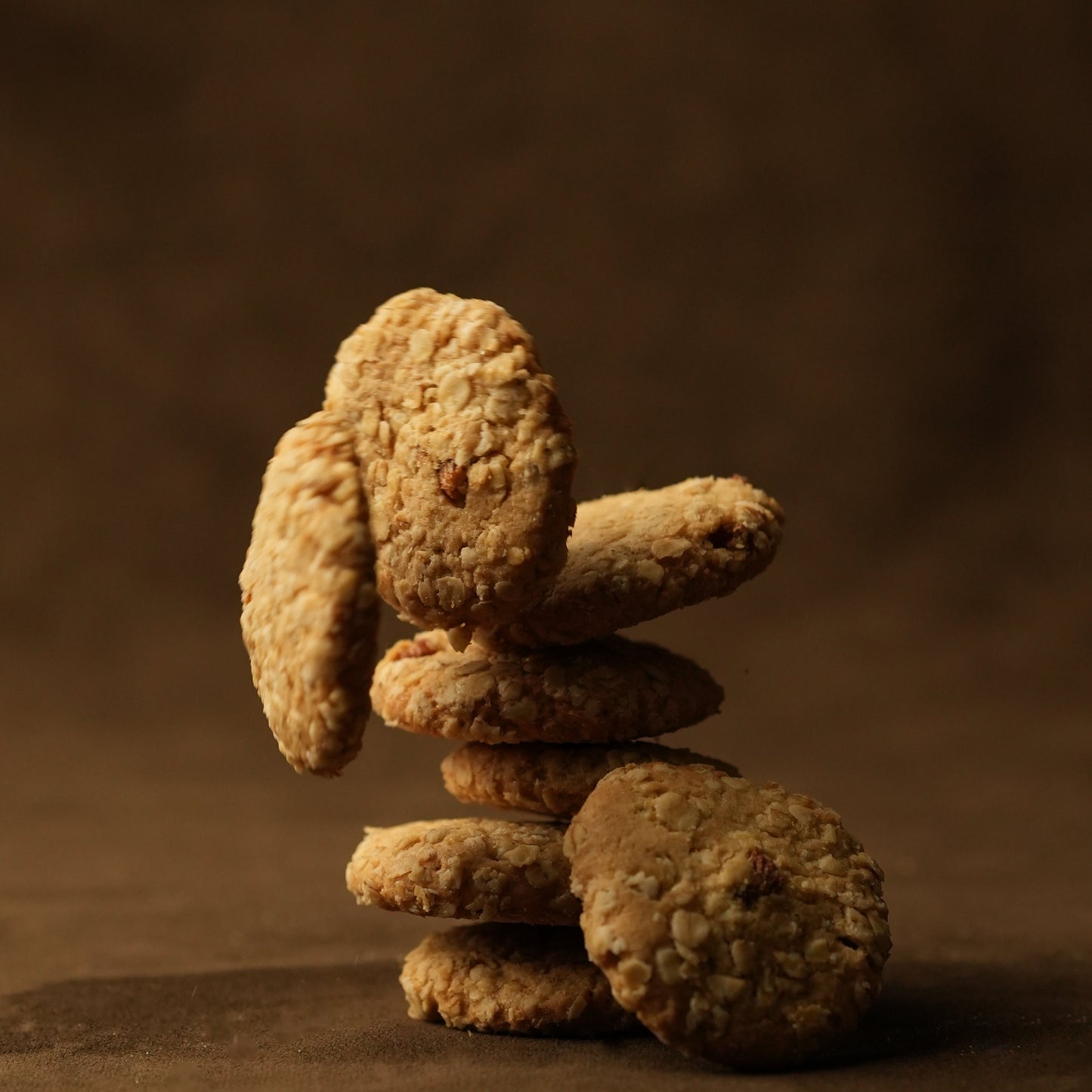 Honey Oats Raisin Cookies