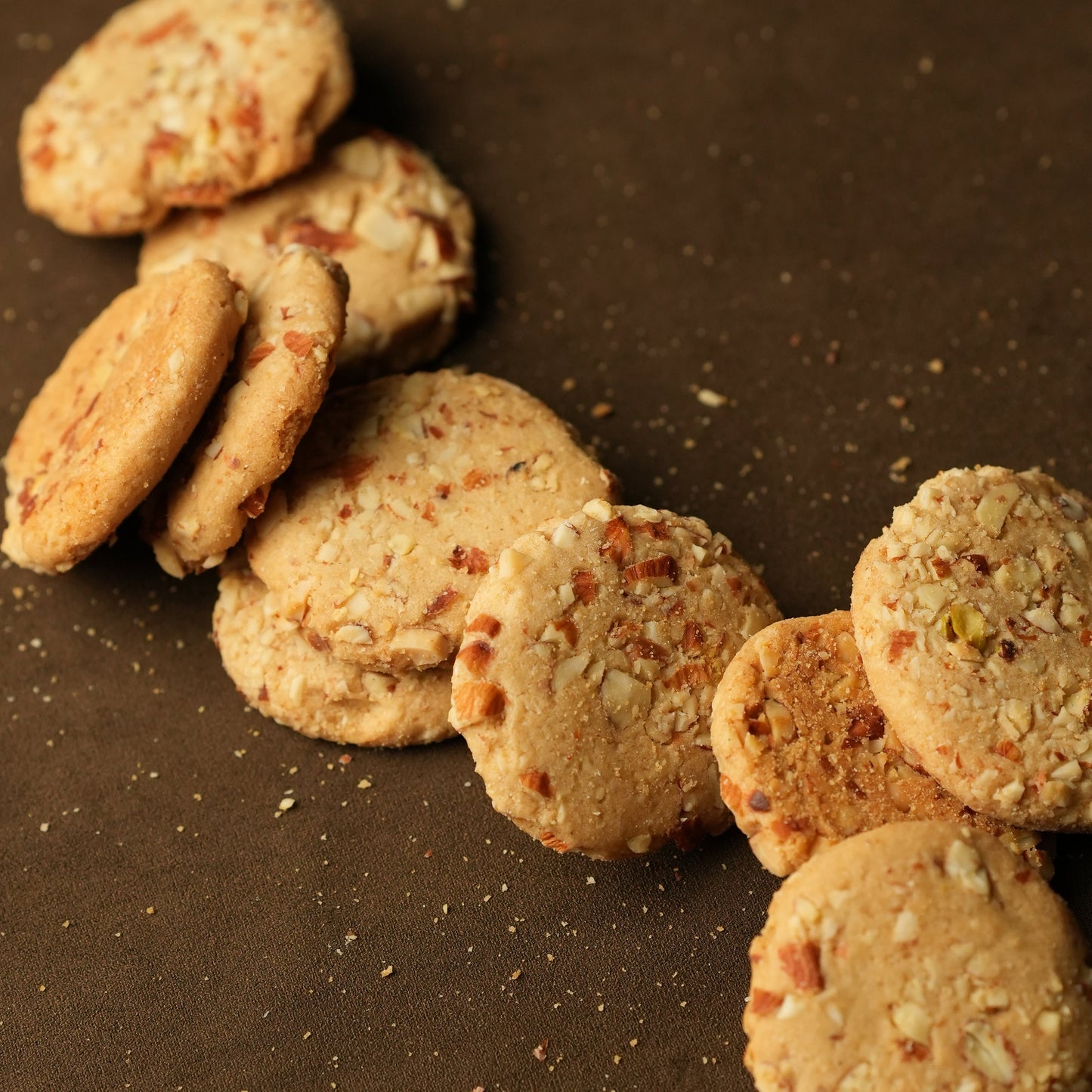 Nutty Almond Cookies
