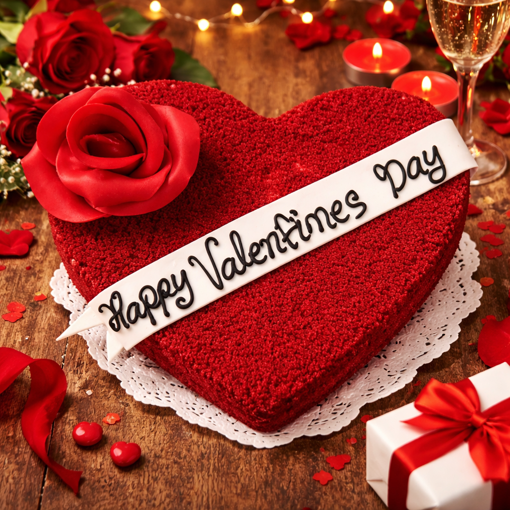 Valentine Cake - Red Velvet
