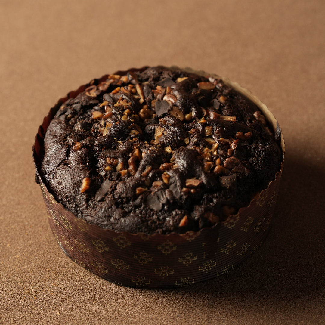 Choco-Walnut Tea Cake (With Egg)