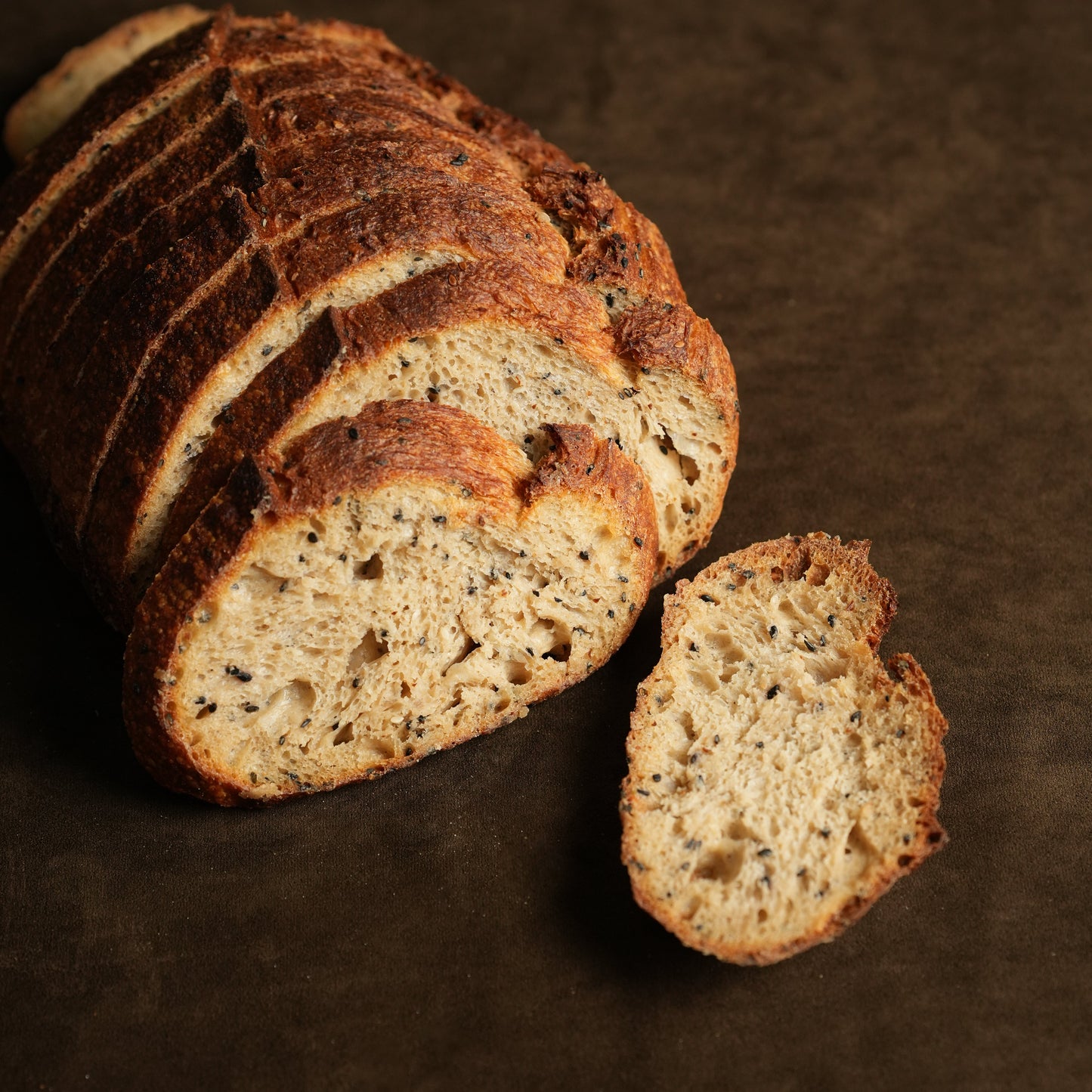 Wholewheat Seeded Sourdough Bread