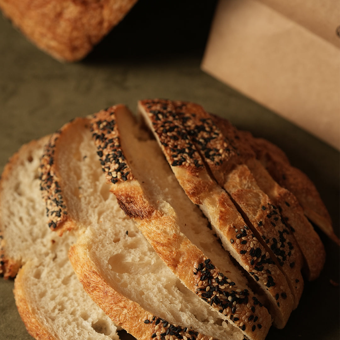 Sesame Sourdough Bread