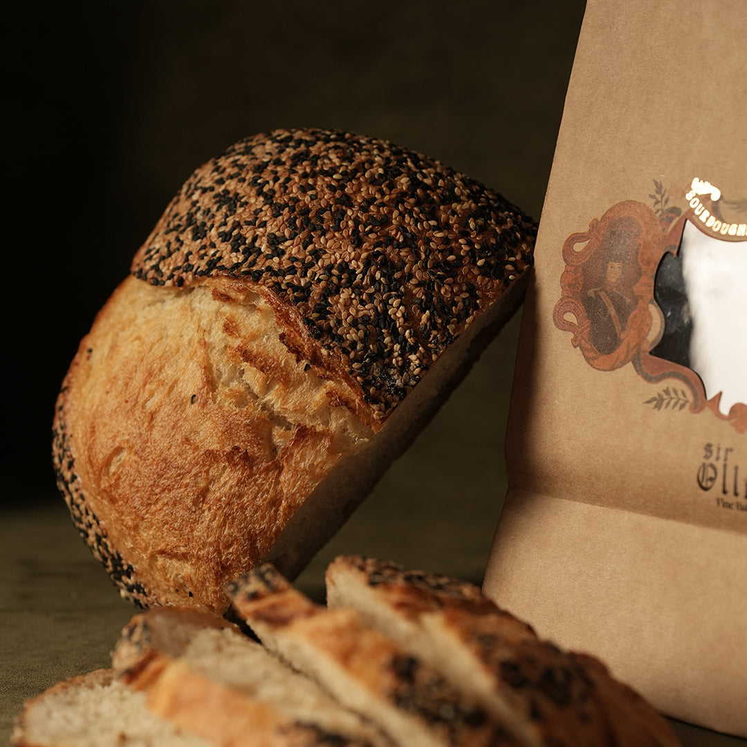 Sesame Sourdough Bread