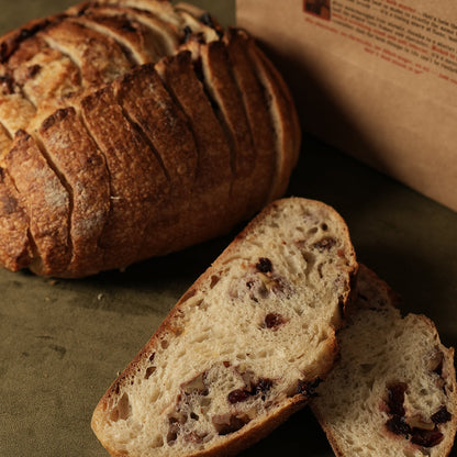 Walnut Cranberry Sourdough Bread