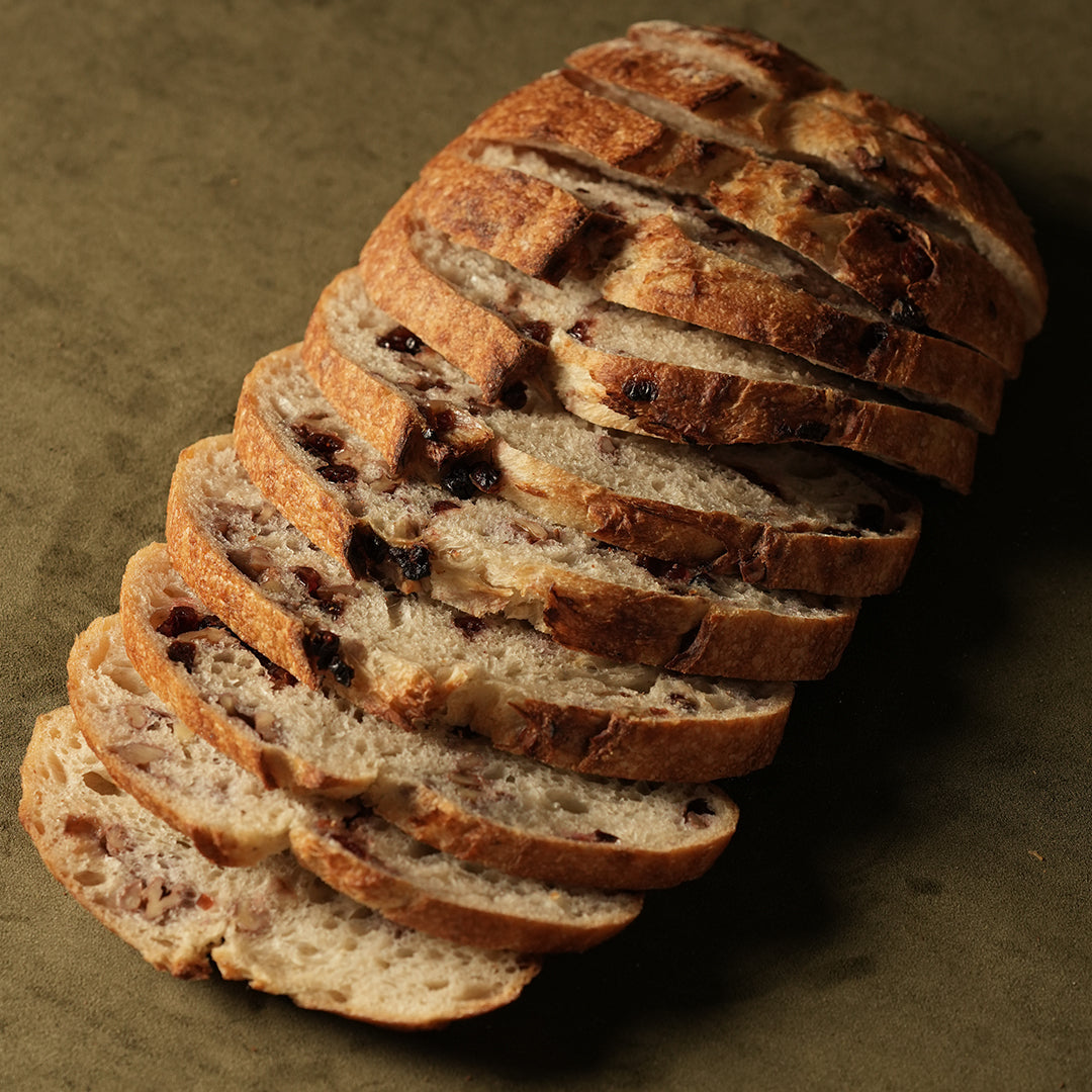 Walnut Cranberry Sourdough Bread