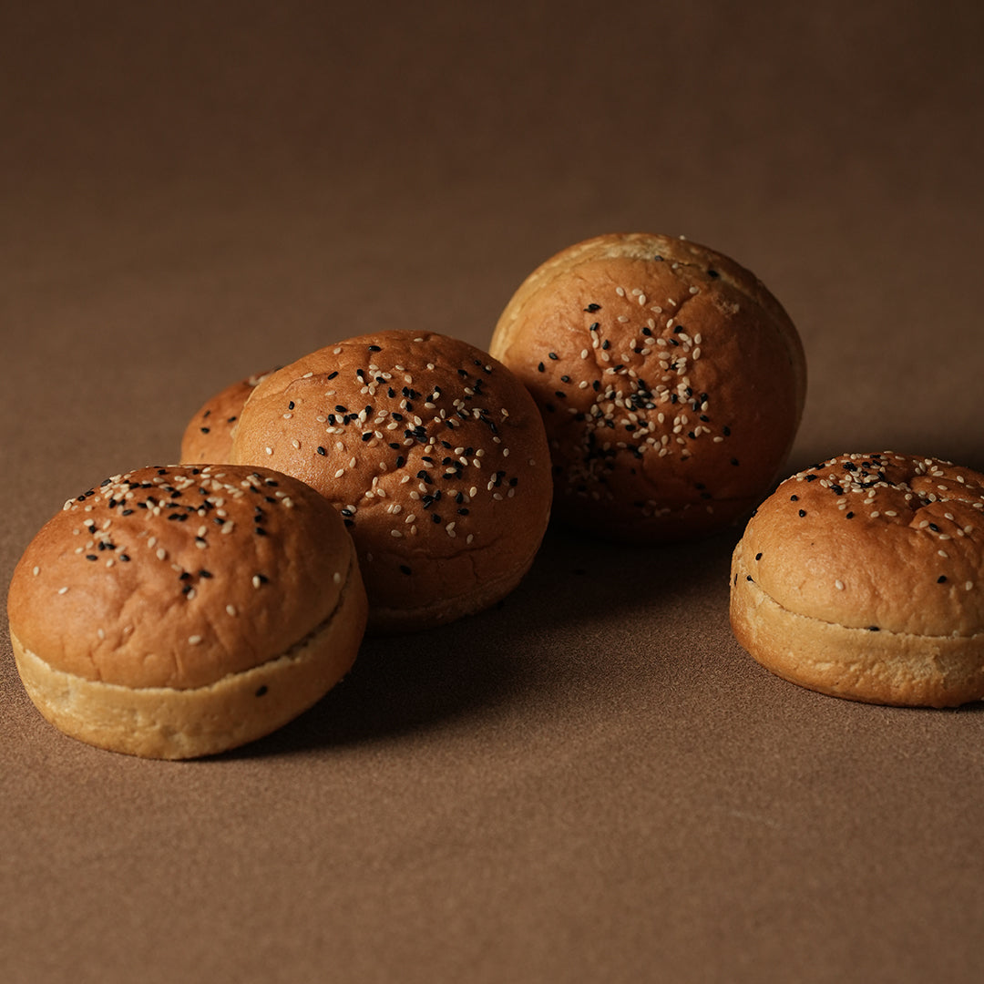 Wholewheat Burger Buns (Pack of 4)