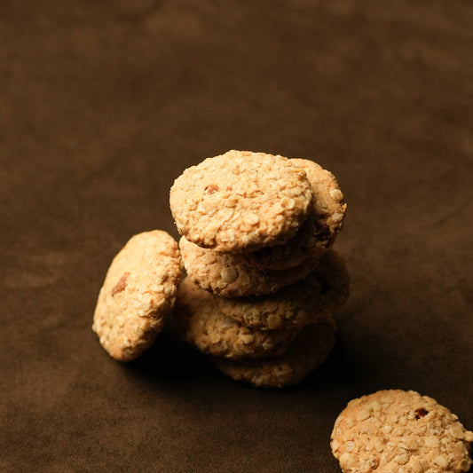 Honey Oats Raisin Cookies