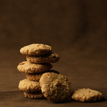 Honey Oats Raisin Cookies