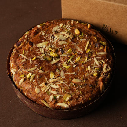 Rich Nut Atta Tea Cake (With Egg)
