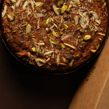 Rich Nut Atta Tea Cake (With Egg)