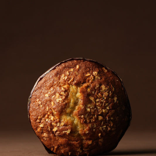 Banana Walnut Tea Cake (With Egg)