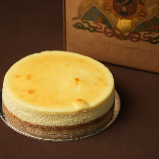 New York Style Cheesecake (with Egg)