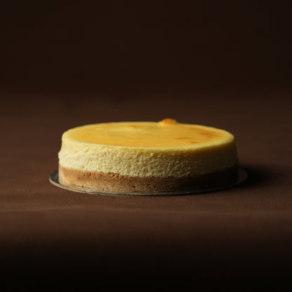 New York Style Cheesecake (with Egg)