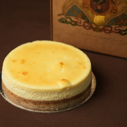 New York Style Cheesecake (Eggless)