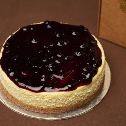 Blueberry Cheesecake (With Egg)