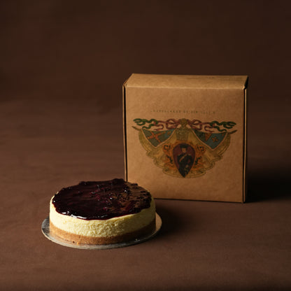 Blueberry Cheesecake (Eggless)