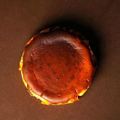 Burnt Basque Cheesecake (Eggless)