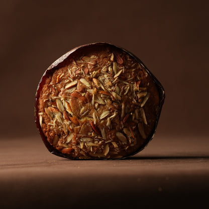 Honey Almond Pound Cake (Eggless)