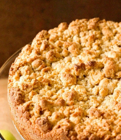 Apple Crumble Tea Cake