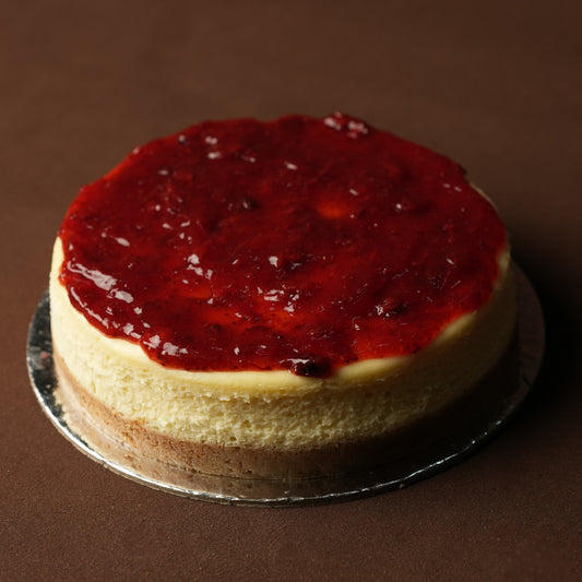 Strawberry Cheesecake (Eggless)